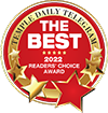 Hartman Pest Control was voted the BEST in 2022 Reader's Choice Awards!